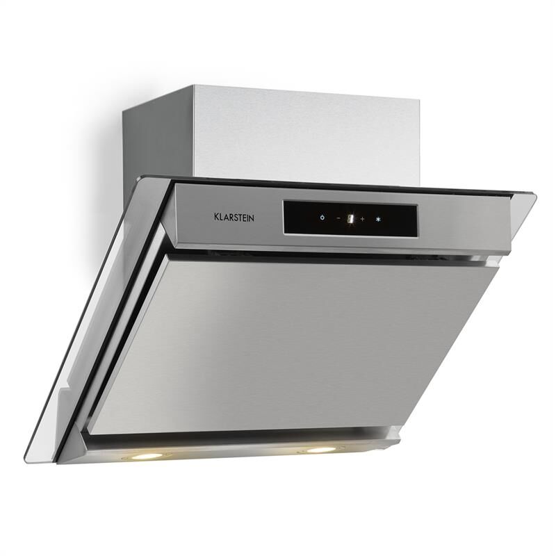 

Balzac 60 campana extractora 60 cm 210W 610m³/h LED Touch acero inoxidable cristal