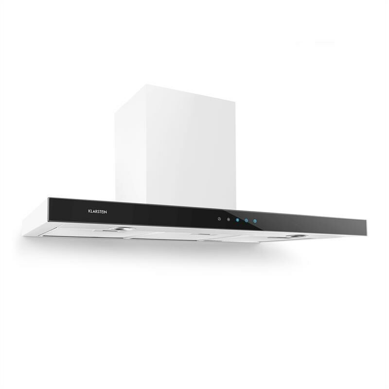 

Bon Vivant Noir campana extractora campana pared 193 W 90cm acero inox