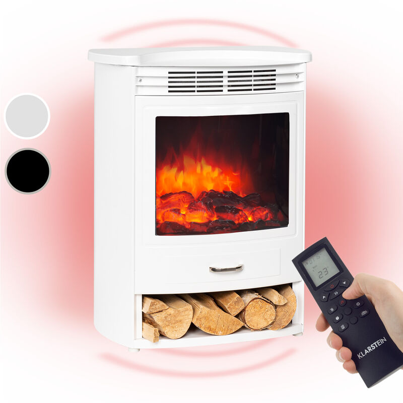 

Chimenea eléctrica Bormio S 950/1900W Termostato Temporizador semanal