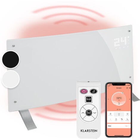 Klarstein Bornholm Curved Smart - Stufa a convezione, 2000 W, controllo tramite app, timer