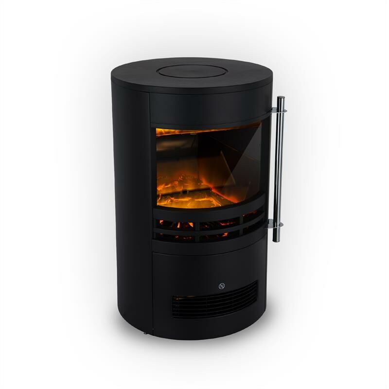 

Brixen Chimenea eléctrica 900/1800W InstaFire Termostato Negro