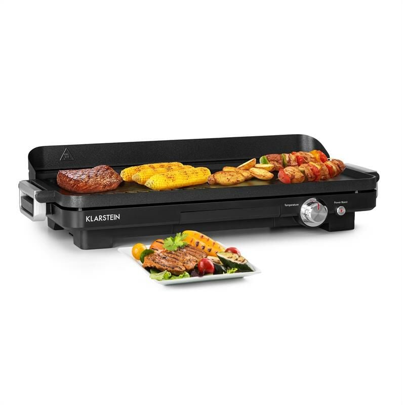 

Charleroi Turbo Parrilla eléctrica de mesa de 2000 W DuoGrill Concept Negra