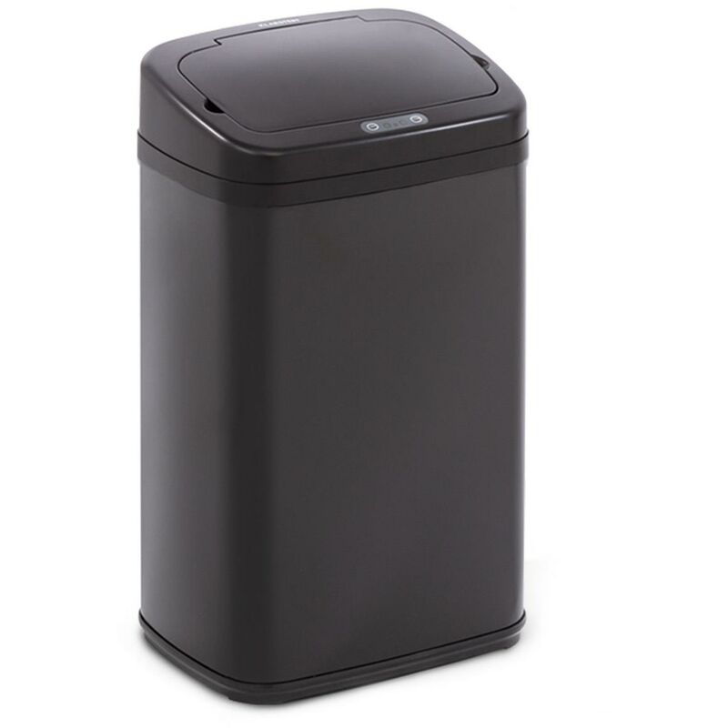 Klarstein - Cleansmann 30 Poubelle 30 litres avec capteur - Couvercle abs noir