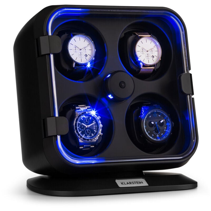 Klarstein - Clover tourne-montre 4 montres 3 rotations 4 vitesses led