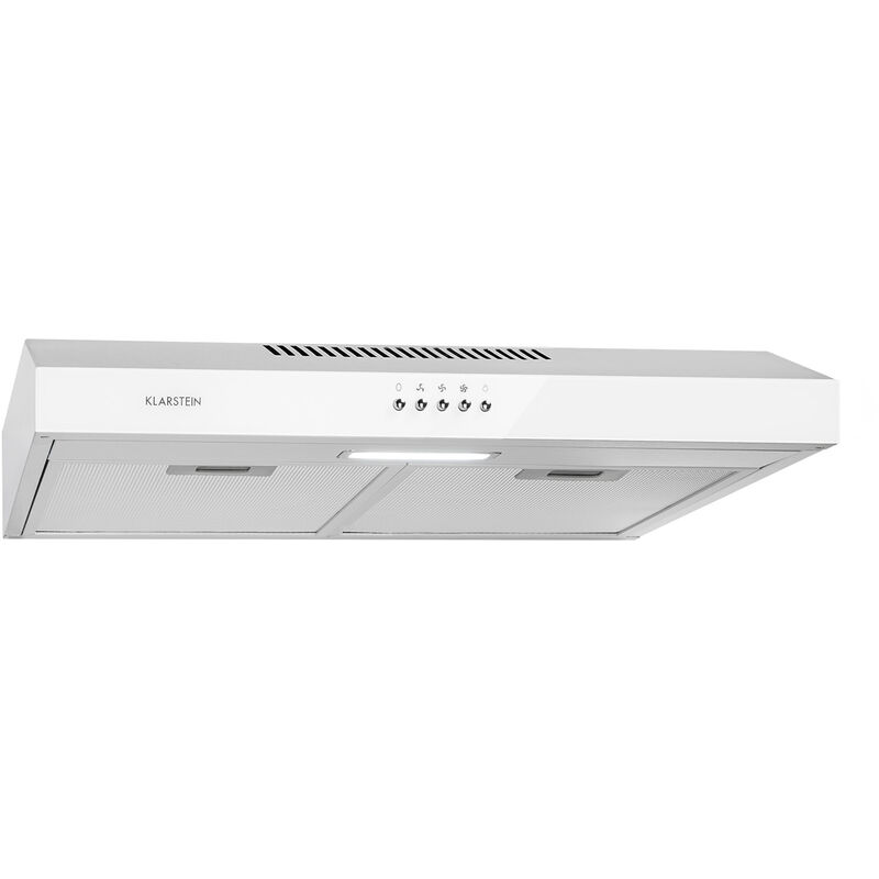 

Contempo Campana extractora encastrable 60cm 175 m³/h Led Acero inoxidable Blanca