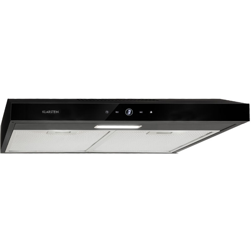 

Contempo Neo Campana extractora encastrable 60cm 175m³/h Acero inoxidable Fibra acrílica Negra