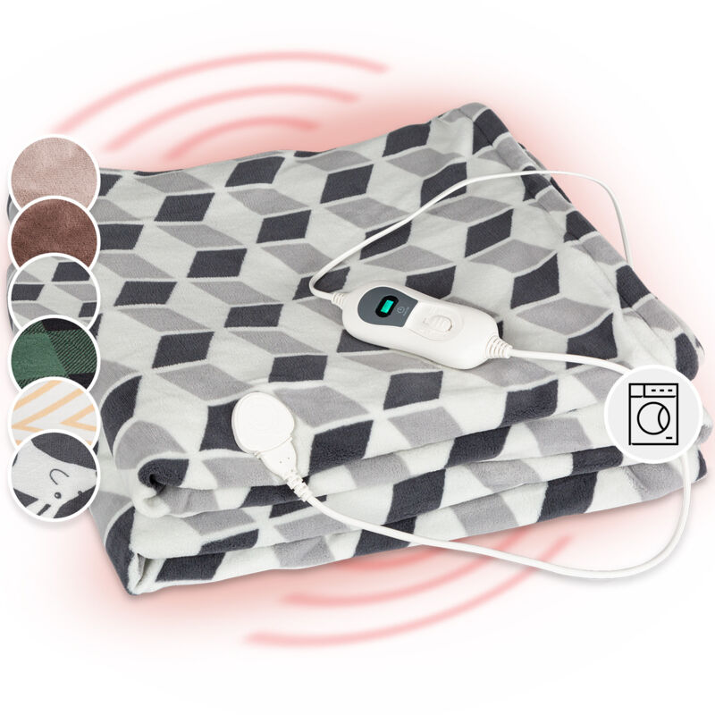 Dr Watson XXL Heizdecke 120W 200x180cm Coral Fleece 