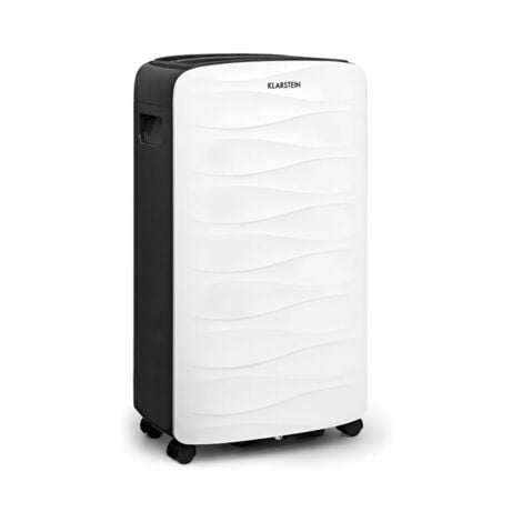 Klarstein DryFy 16 Déshumidificateur d'air Compression 16l/24h 255W Minuterie -blanc-gris