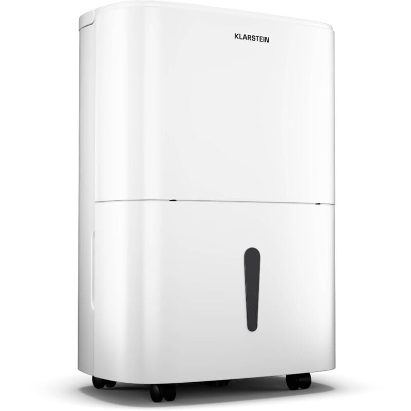 Klarstein - DryFy 20 l déshumidificateur d'air - 400 w, 20 L/jour, réservoir 5 l, seulement 46 dB, minuterie, redémarrage automatique, séchage du