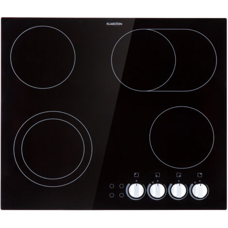 VidaXL Piano Cottura A Induzione 4 Fuochi – 6000W – Vetro Ceramica Con Controlli Touch E Blocco Sicurezza – Facile Da Pulire - 2