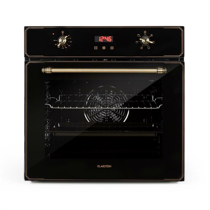 Elizabeth four encastrable design r&eacute;tro 6 fonctions 50-250 &deg; C noir - Noir
