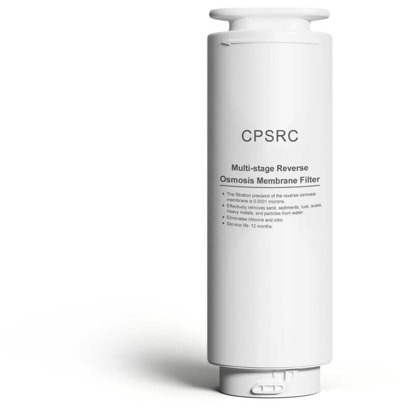 Klarstein - filtre à eau osmoseur 75G – 5 niveaux de filtration pp+c+ro, précision 0,0001 micron, élimine 99,99% contaminants, installation facile