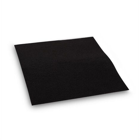 Klarstein filtro de carbón activo para campanas de cocina Darya recambio para función recirculación de aire - Negro