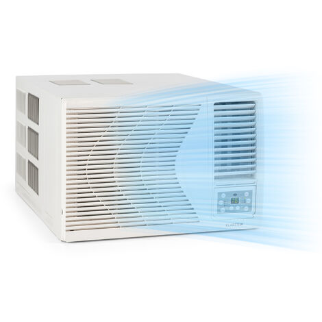 Klarstein Frostik Climatiseur de fenêtre 9000 BTU/2,7 kW CEE A R32 télécommande