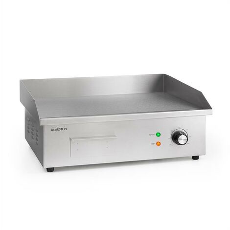 Klarstein Grillmeile 3000G Pro Elektrogrill 3000W Grillplatte 54,5x35cm glatt