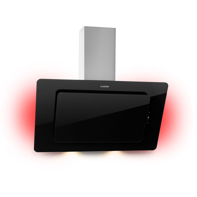 

Helena 90 Campana extractora de 595 m³/h Pantalla led Negra