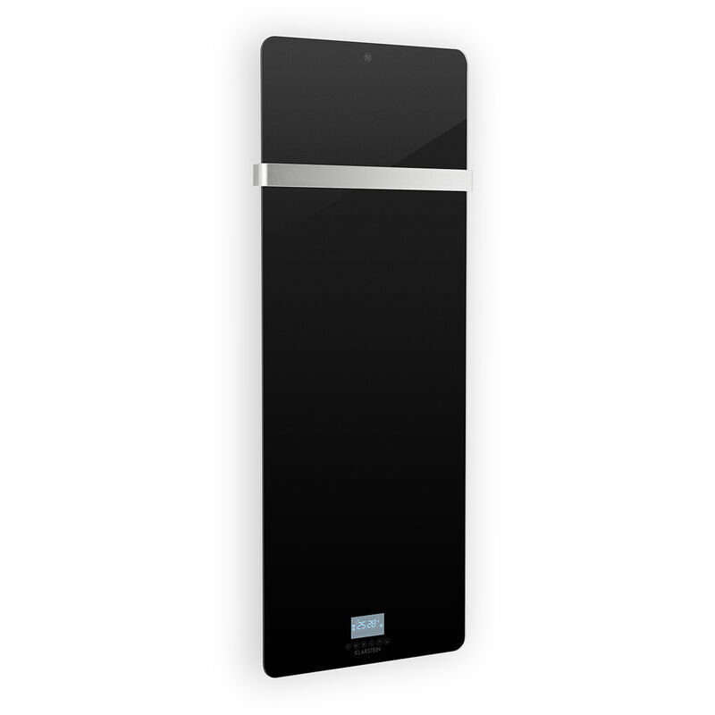 

Klarstein - Hot Spot Crystal IR Panel calefactor 45x120cm 20m² 850W 5-40°C LED IP24 Negro