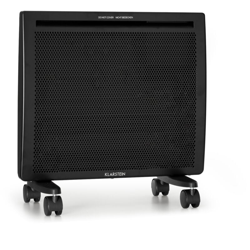 Klarstein - Radiateur Electrique à Faible Consommation d'Energie, 1000W Chauffage Electrique Infrarouge avec Thermostat, Détection Fenêtres Ouvertes,