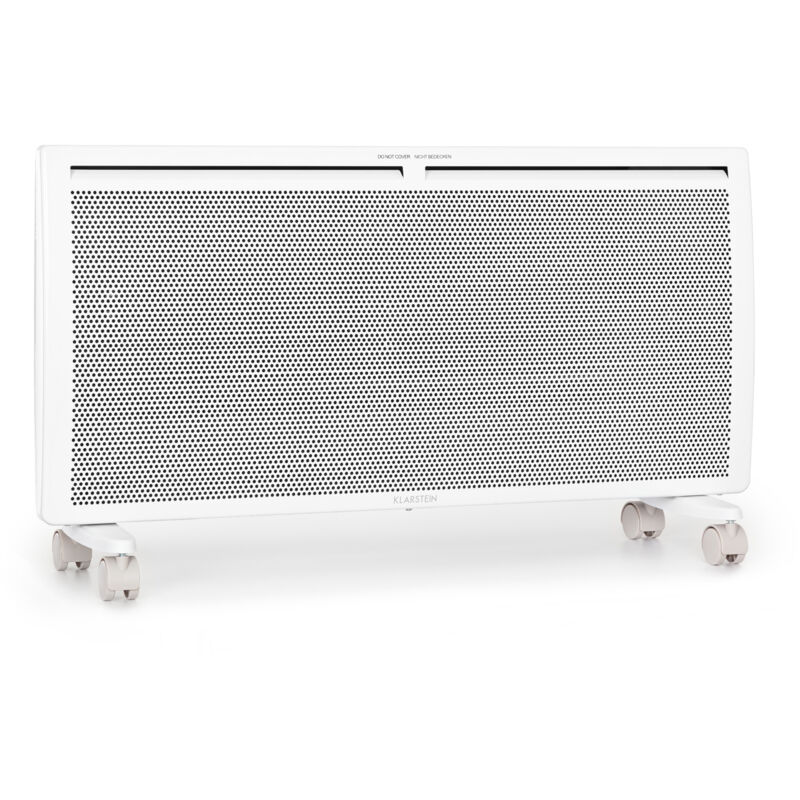 Klarstein - Radiateur Electrique à Faible Consommation d'Energie, 2000W Chauffage Electrique Infrarouge avec Thermostat, Détection Fenêtres Ouvertes,