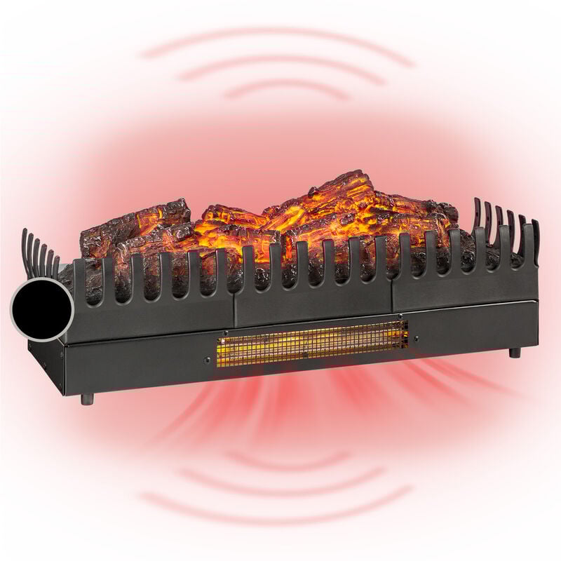 

Kamini FXL Chimenea eléctrica Estufa 1000/2000W Led 2W Negra
