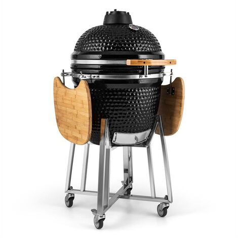 Klarstein Kingsize Kamado Barbecue Griglia In Ceramica 21&quot Acciaio Inox