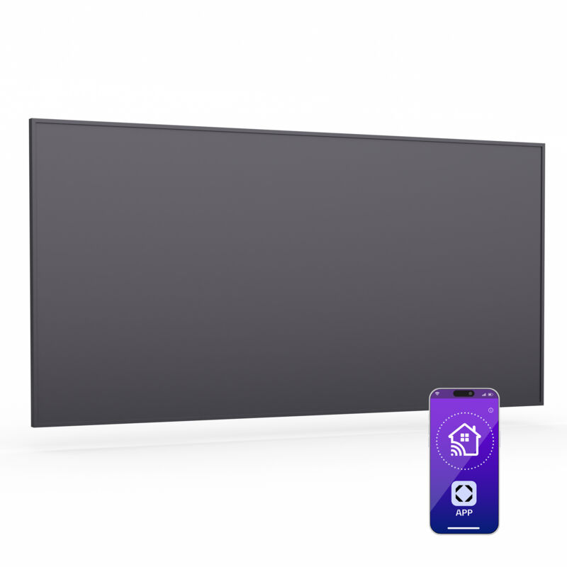 Klarstein Wonderwall Smart 770 W dunkelgrau