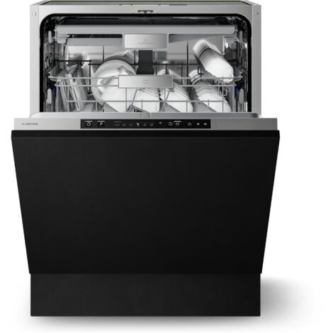 Klarstein – Lave-vaisselle encastrable 60 cm – 14 couverts – 6 programmes – 42 dB – Classe A – AquaStop – Acier inox – Intégrable