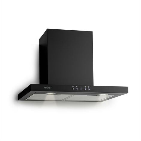 Klarstein Limelight cappa aspirante 60cm cappa a parete 600m³/h nero
