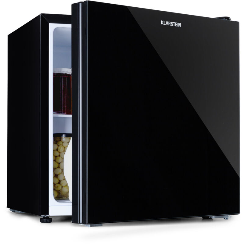 Klarstein - Luminance Frost Combiné réfrigérateur-congélateur - glacière, réfrigérateur, congélateur, 3 clayettes, bac à légumes, double façade