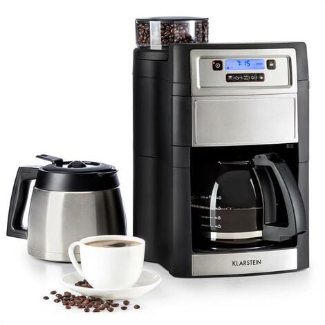 Cecotec Machine à café super automatique Power Matic-ccino Vaporissima.  1470 W, 19 bars, broyeur intégré, thermoblock, vaporisateur, capacité de  150 g de café en grain et 1,2 litres d'eau : : Cuisine