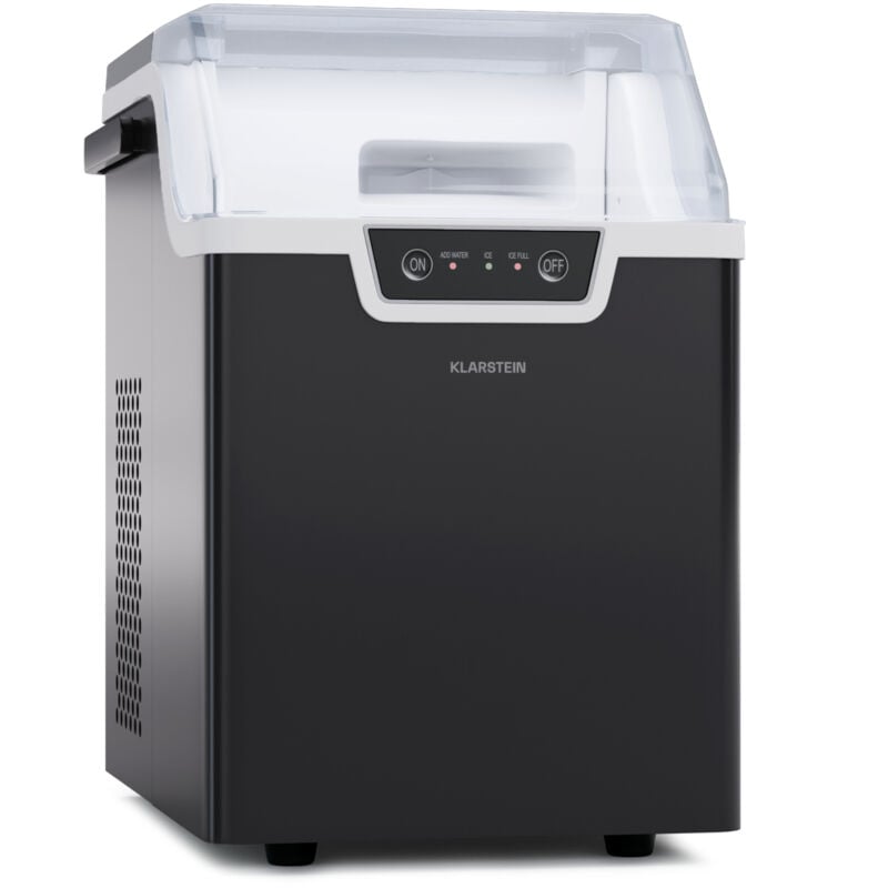 Klarstein - Machine a Glacons Machine à Glacons pour la Maison Machine a Glacon 200W 17 litres Fonctionnement Rapide 4 min Ice Maker 12kg de Glace