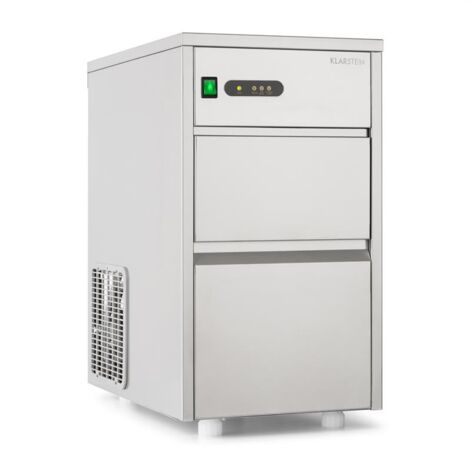 Klarstein – Machine à glaçons industrielle 145W – Capacité 20 kg/jour – Réserve de glace 3,5 kg – Pour bars et événements