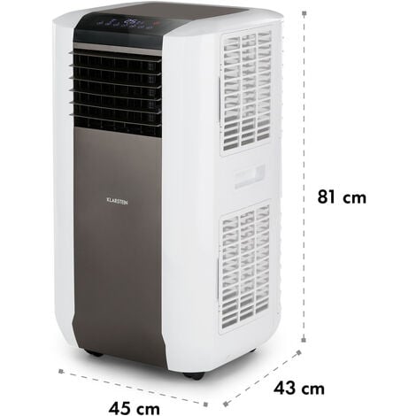 Klarstein Max Breeze Climatiseur mobile 1770 W 15700 BTU/h (4,6 kW) - Classe A