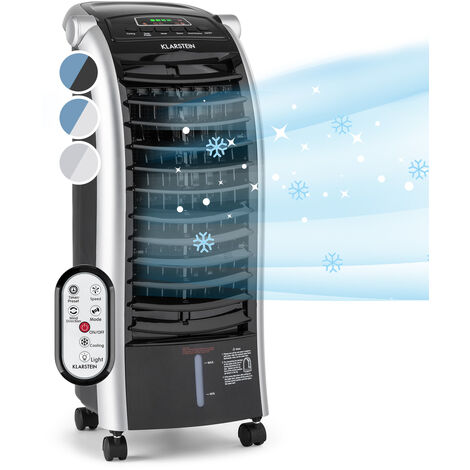 Klarstein Maxfresh BK ventilateur rafraîchisseur d'air 6L 56 W télécommande 2 x