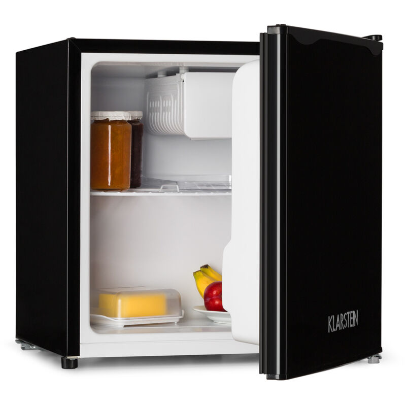 Klarstein - Mini Frigo de Chambre pour Boissons, Petit Frigo Silencieux, Mini Bar Intérieur, Bières, Petit Refrigerateur Camping, Bureau, Bac à