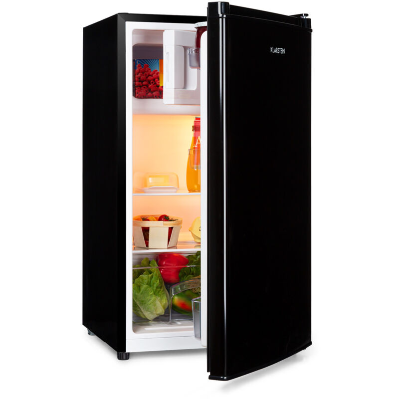Klarstein - Mini Frigo de Chambre pour Boissons, Petit Frigo Silencieux, Mini Bar Intérieur, Bières, Petit Refrigerateur Camping, Bureau, Bac à