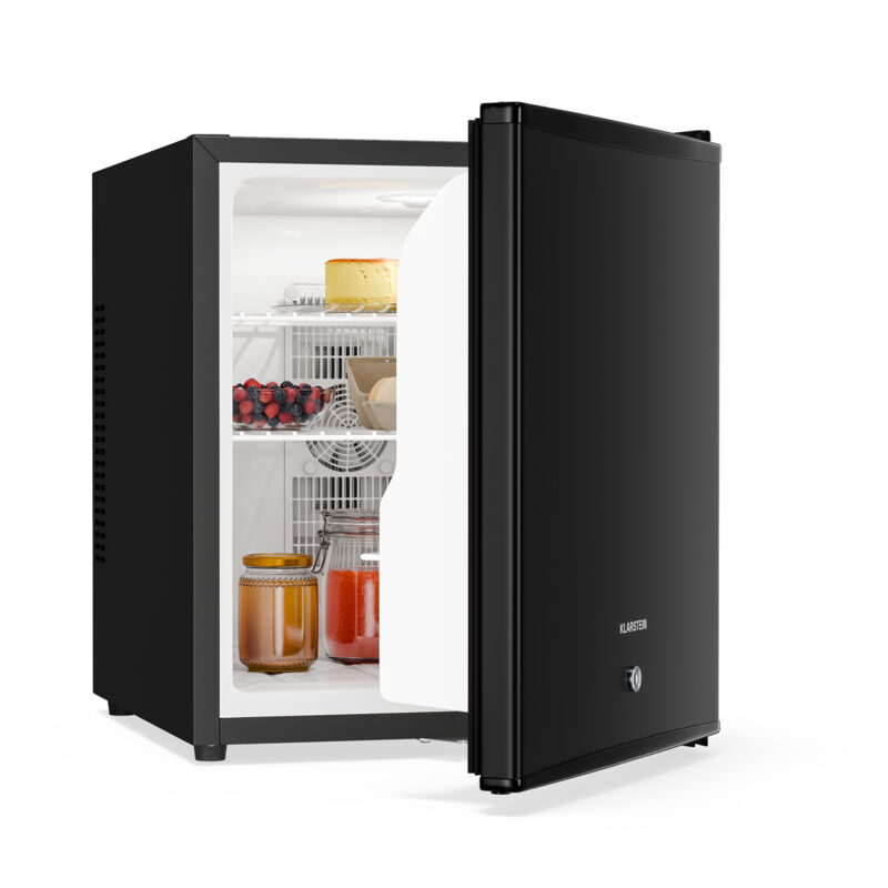 Klarstein - Mini Frigo et Congelateur de Chambre de 44L, Snacks, Boissons, Petit Frigo Top Silencieux, Mini Bar, Petit Réfrigérateur Camping, Mini