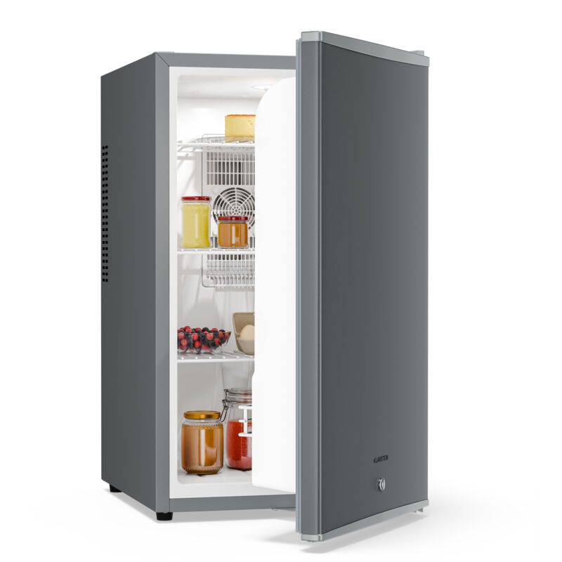 Klarstein Mini Frigo et Congelateur de Chambre de 68L, Snacks, Boissons, Petit Frigo Top Silencieux, Mini Bar, Petit Réfrigérateur Camping, Mini