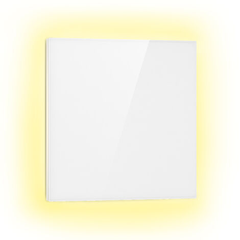 Klarstein Mojave 500 calentador inteligente 2 en 1 Convector de infrarrojos 60 x 60 cm 500 W con luz RGB