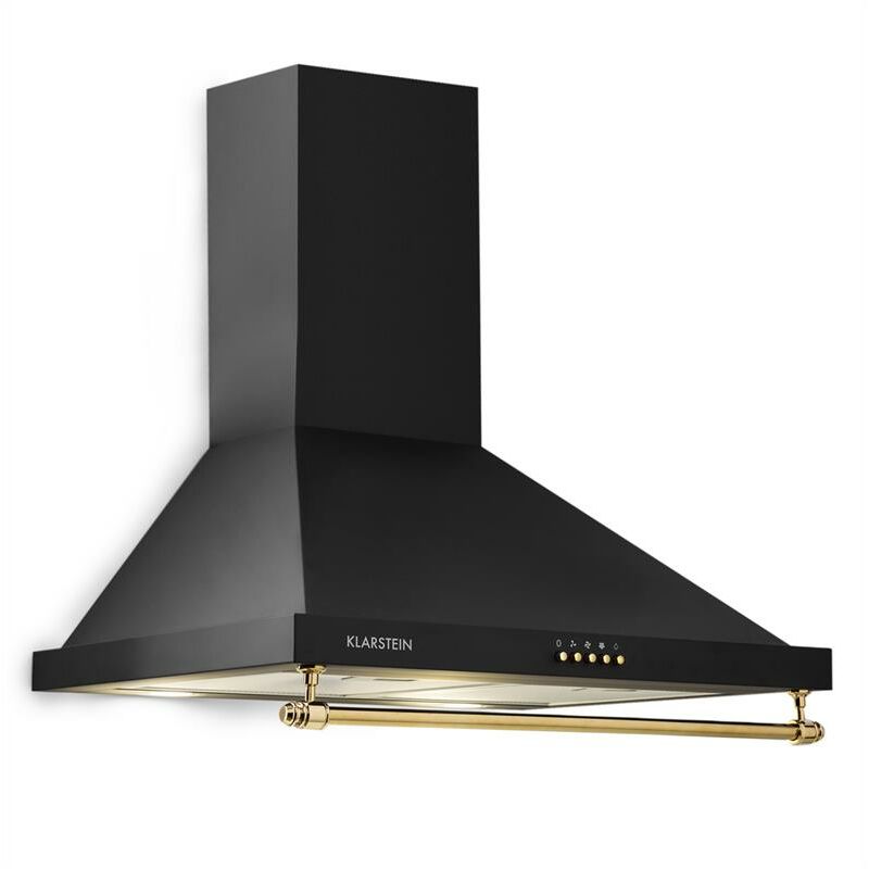 

Montblanc Campana extractora 610m³/h 165W 2x1,5W LED Barra negra