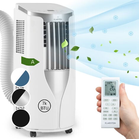 Klarstein New Breeze 7 Climatiseur 7000 BTU Classe A télécommande - blanc