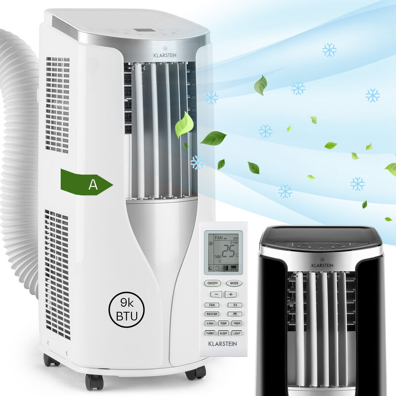 

Klarstein - New Breeze 9 Aire acondicionado 9000 BTU clase A mando a distancia color blanco