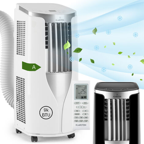 Klarstein New Breeze 9 Climatiseur mobile 9000 BTU Classe énergétique A télécommande blanc