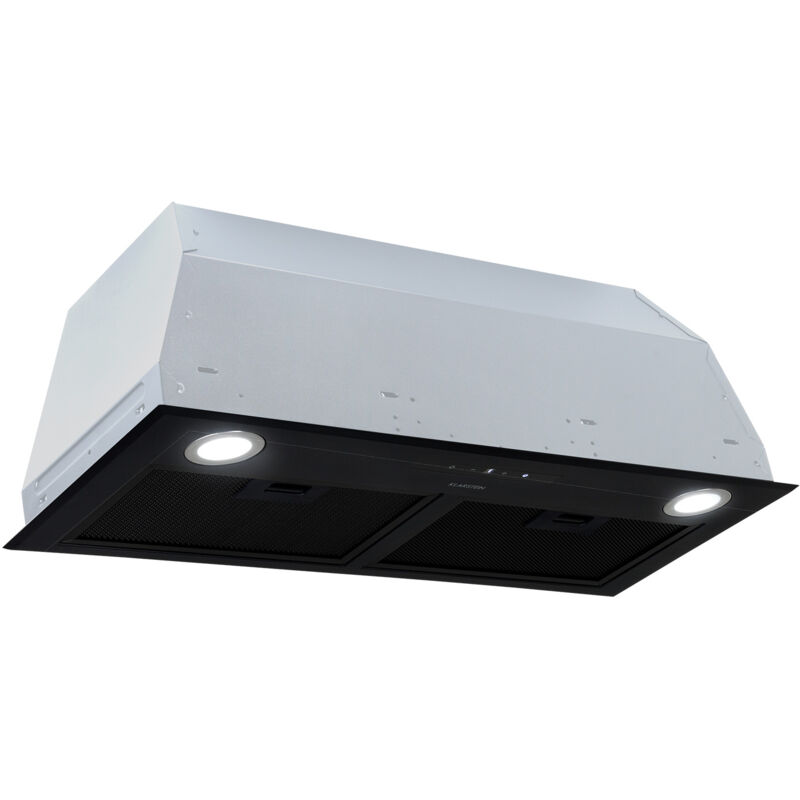 Klarstein Paolo Hotte aspirante encastrable 72,5 cm 600 m³/h LED classe A - noir - CGCH5