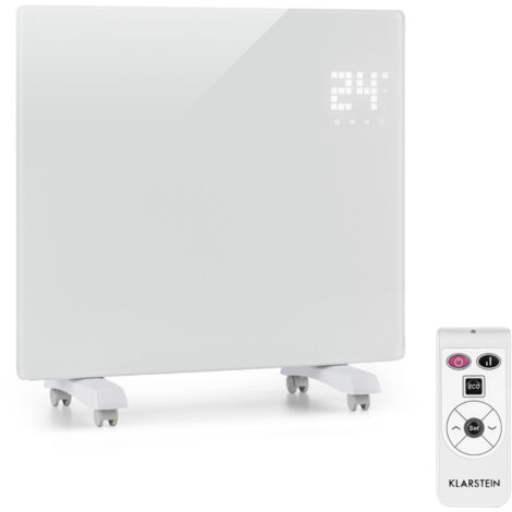 Radiateur Électrique Mobile Klarstein 2000W - Intelligent, WiFi, Thermostat - Pour Maison Et Salle De Bain