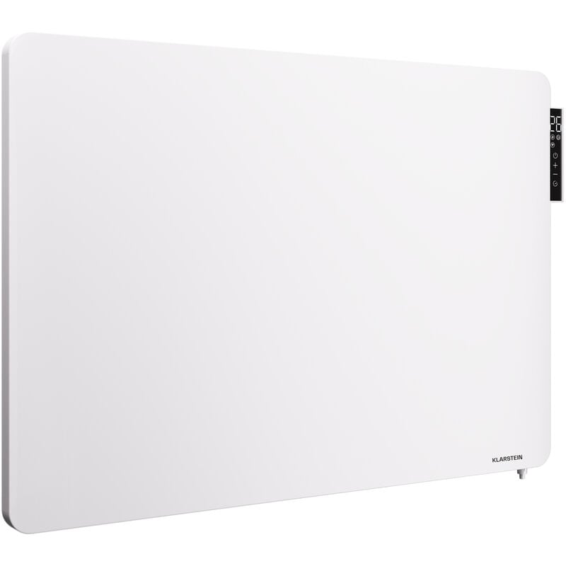 Klarstein - Radiateurs Chauffage Radiant Electrique IP24, Chauffage Salle de Bain Infrarouge Intelligent WiFi et App, Radiateur Electrique Mural