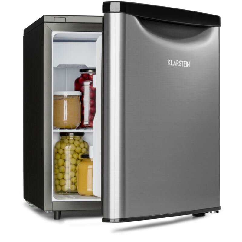 Klarstein - Réfrigérateur Yummy avec compartiment de congélation de 45 litres 42 dB Argent