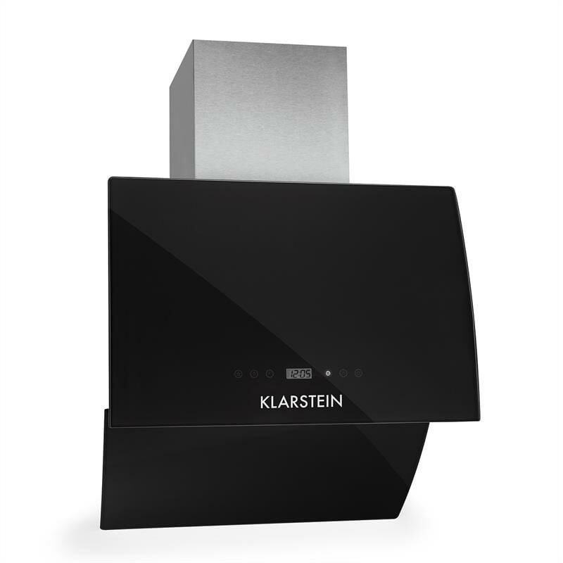 

Klarstein - RGL60BL campana extractora campana de pared plegable 60 cm negro