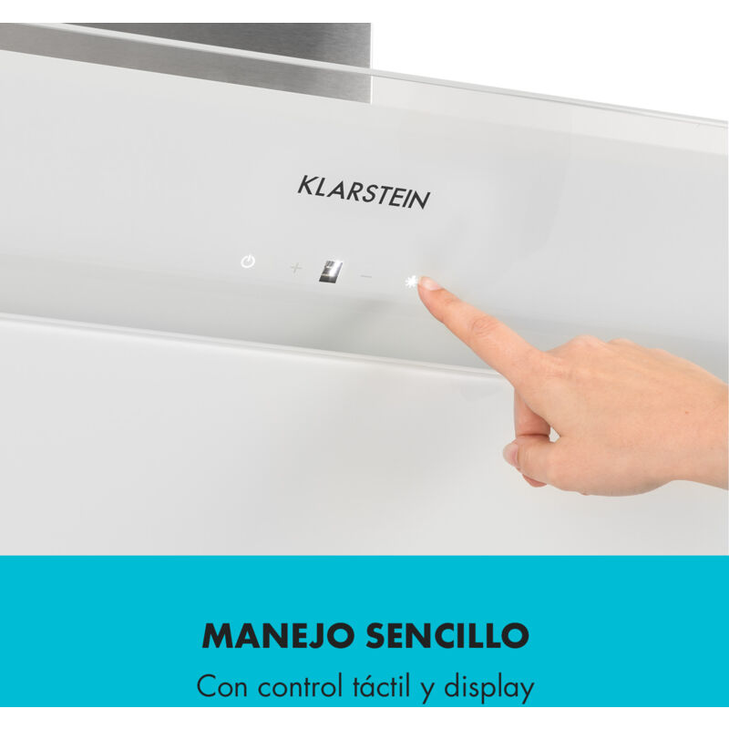 

Sabia 60 campana extractora 600m³/h LEDs 3 niveles de potencia blanco