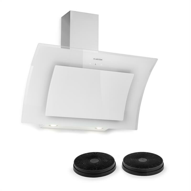 

Sabia 90 campana extractora 90cm 2 x filtro de carbón activo blanca